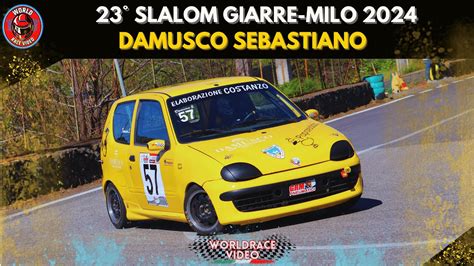 Damusco Sebastiano Slalom Giarre Milo Youtube