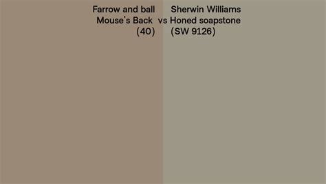 Farrow And Ball Mouse S Back Vs Sherwin Williams Honed Soapstone