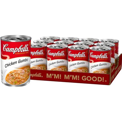 Campbells Condensed Chicken Gumbo Soup 10 5 Ounce Pack