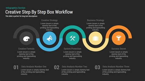 Creative Flow Infographic Powerpoint Template Slidebazaar 2a0