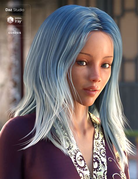 Andria Hair For Genesis 8 And Genesis 3 Females Daz 3d