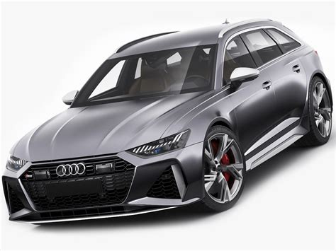 D Audi Rs Avant Cgtrader