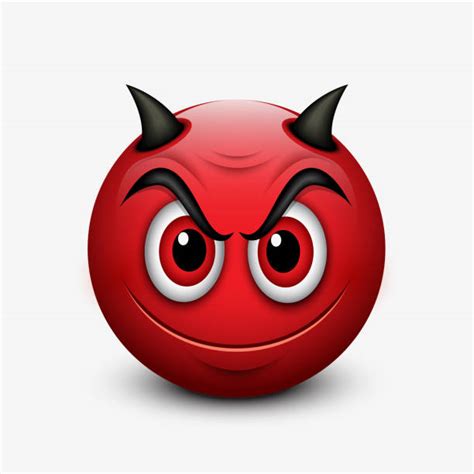 Evil Smiley Face Emoticon