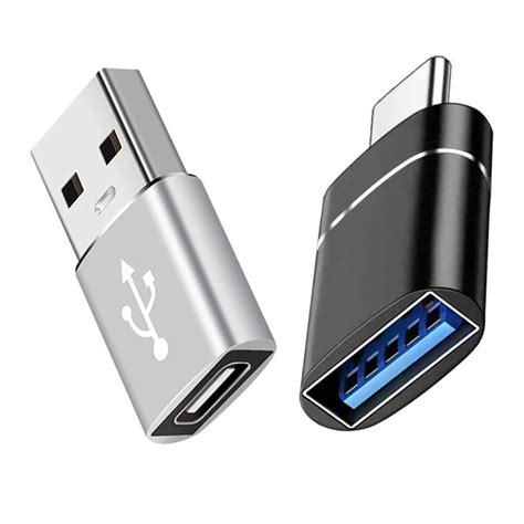 1 2 szt Typ C męski na USB 3 0 żeński Adapter OTG USB3 0 na typ C