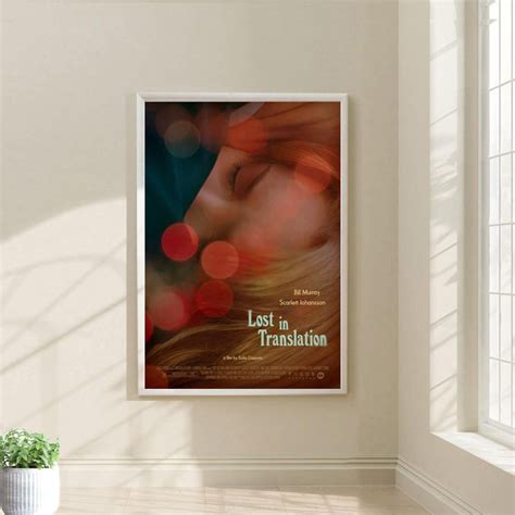 Lost in Translation Movie Poster Film Canvas Print Wall Art Canvas for ...