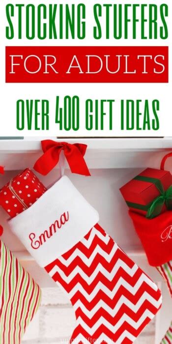 500 Stocking Stuffer Ideas For Adults Unique Ter