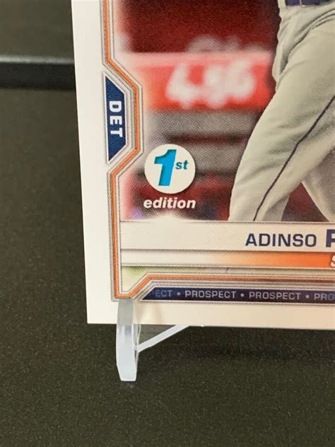 Adinso Reyes Topps Bowman St Edition St Bowman Baseball Card