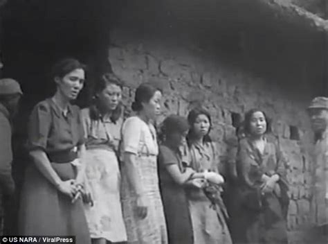 First Footage Of Ww2 Sex Slaves Who Still Shame Japan Daily Mail Online