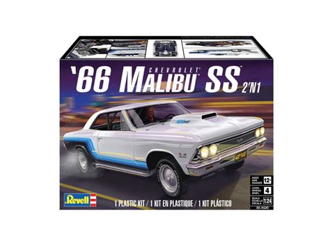 REVELL 1966 CHEVROLET MALIBU SS 2N1 REV 14520 REV14520 REV 14520