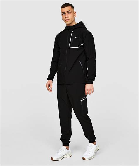 Ramble 2 0 Woven Running Tracksuit Jet Black Monterrain