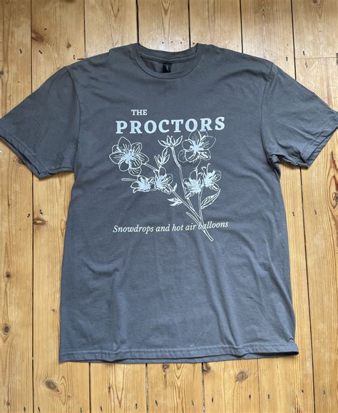 Snowdrops And Hot Air Balloons T Shirt The Proctors