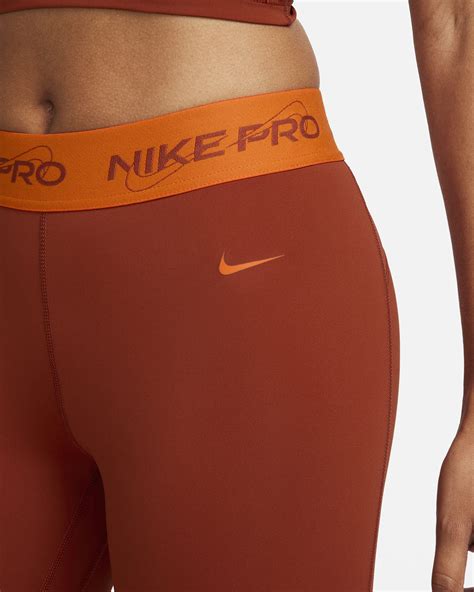 Nike Pro Women S Mid Rise 7 8 Graphic Leggings Nike UK