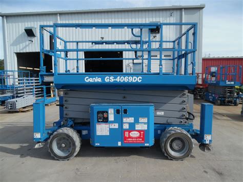 Genie GS 4069 DC Electric Scissor Lift For Rent WellBuilt Equipment