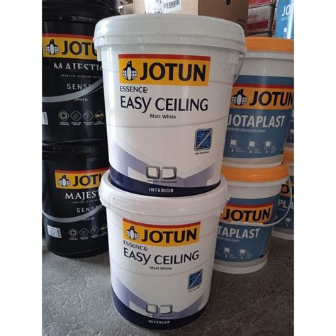 Jual Jotun Essence Easy Ceiling L Cat Plafon Jotun Easy Ceiling White