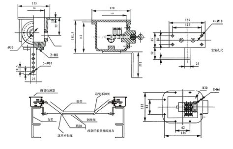 约瑟 YHZL AYHZL I纵向撕裂开关 撕裂传感器 结构牢固易维护应用于带式输送机 哔哩哔哩