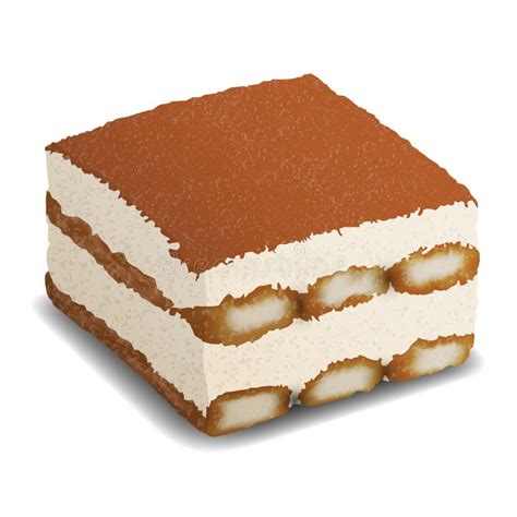 Conjunto De Tarta Tiramisu Plantilla De Diseño De Iconos De Dibujos