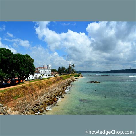 Galle Sri Lanka Ramparts Sea Mosque And Lighthouse 🥷 Knowledge Ninja