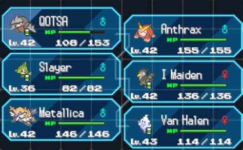 My Team After Iris In My Pokemon White Semi Hardcore Nuzlocke 3rd Gym In A Row That I Swept
