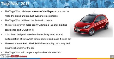 The Tata Tiago Wizz Limited Edition Page 2 Team Bhp