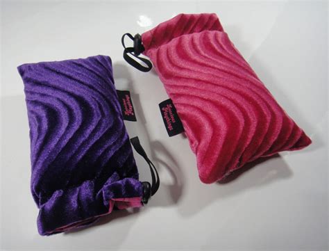 SMALL Premium Plush Storage Pouch For Glass Sex Toy Dildo Butt Plug PINK Or PURPLE Padded Etsy