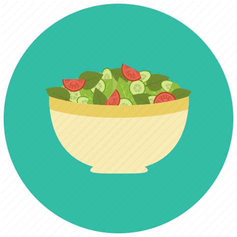 Bowl Food Meals Mix Salad Icon Download On Iconfinder