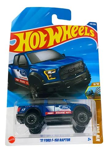 Hot Wheels Ford F Raptor Hw Dirt Azul Meses Sin Inter S