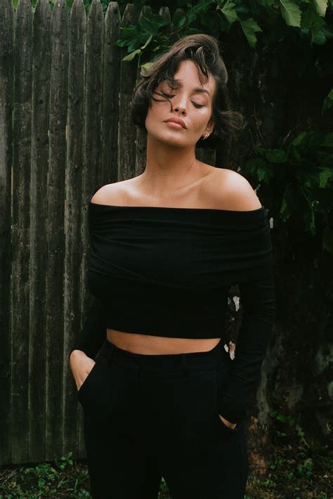 Off Shoulder Cropped Top Black Na