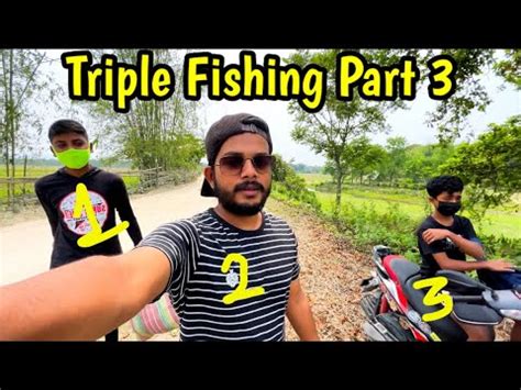 Triple Fishing Part Green Shrimps Double Spotted Barbs River