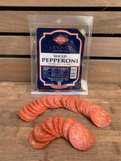 Pork Pepperoni 6oz Bag Giordano Garden Groceries