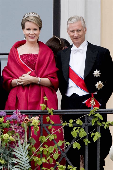 Photo La reine Mathilde et le roi Philippe de Belgique Célébrations