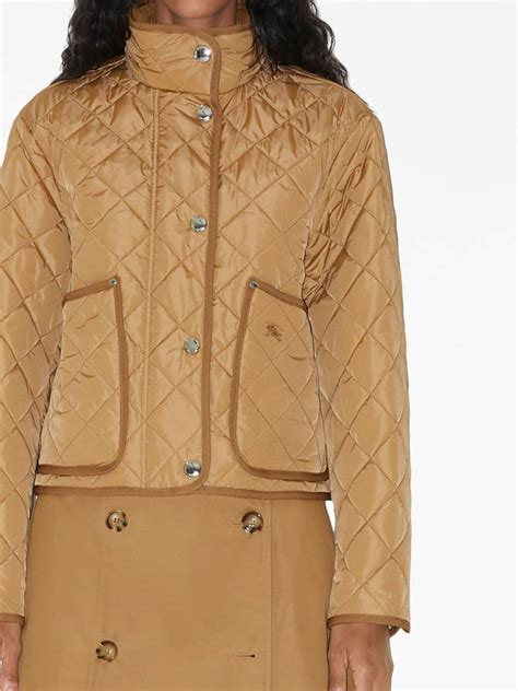 Diamond Quilted Hooded Jacket Burberry Eraldo Kr