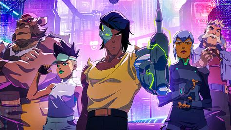 Netflix S New Anime Series Captain Laserhawk Feels Like The Future Of