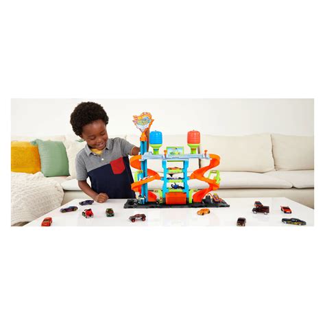 Hot Wheels City Mega Tower Autowasserette Thimble Toys
