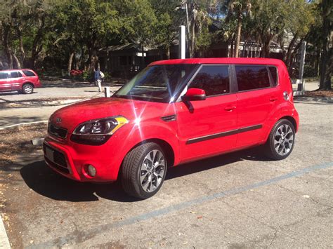 2013 Kia Soul Side Red Jessica Gottlieb A Los Angeles Mom