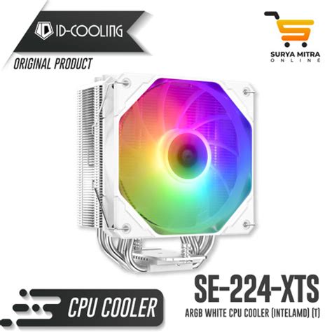 Jual CPU Cooler ID COOLING SE 224 XTS ARGB WHITE Intel AMD Kota