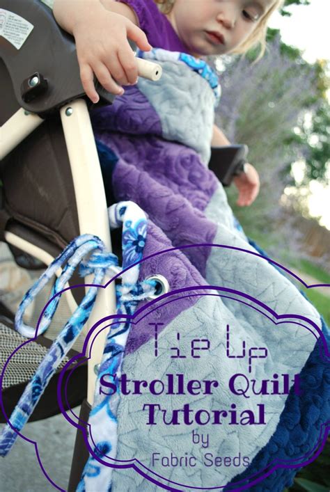 Cuddle Stroller Quilt With Ties Stroller Quilt Baby Stroller