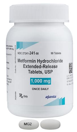 Metformin Hydrochloride Extended Release Tablets Usp Mg Ajanta