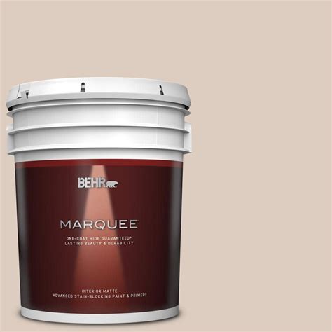 Behr Marquee Gal N Stonewashed Brown Matte Interior Paint