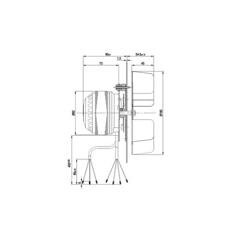 ESTRATTORE FUMI EBM R2E180 CG82 01