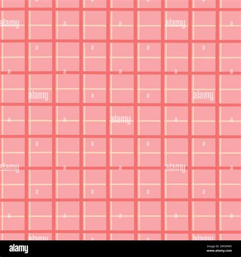 Pink And Yellow Squared Checkered Background Cell Pattern Template