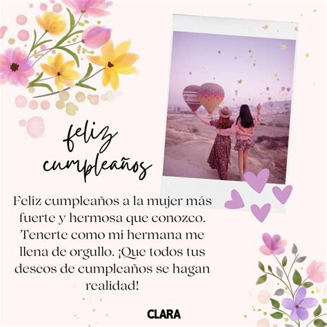 Feliz Cumpleaos Hermana