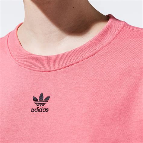 Adidas ТЕНИСКА Tee H13877 Дамски Цвят розов Модни Тениски Дрехи Adidas