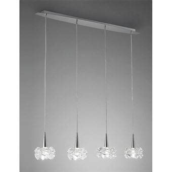 Suspension Artic 4 Ampoules G9 Line Chrome Poli Achat Prix Fnac