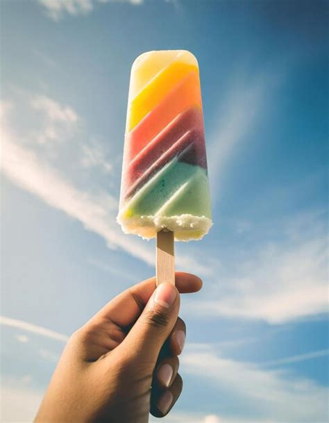 Premium Photo Colorful Popsicle