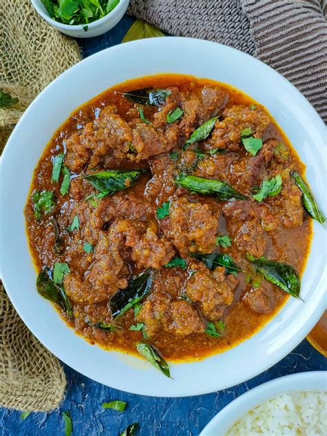 Easy Mutton Masala Goat Masala In Pressure Cooker Go Healthy Ever After