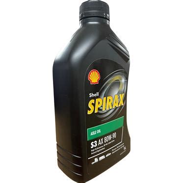 Shell Spirax S Ax W Liter Achs L Gl