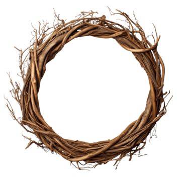 Willow Wreath Round Frame Made Of Willow Twigs Willow Easter Wreath