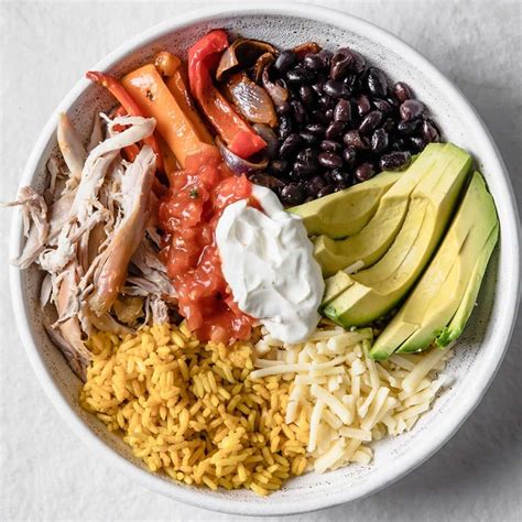 Chicken Fajita Bowls With Rotisserie Chicken Laura Fuentes