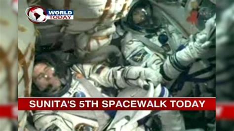 Sunita Williams undertakes her 5th spacewalk - News18