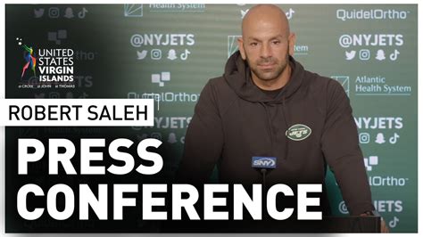 Robert Saleh Press Conference 1023 Week 8